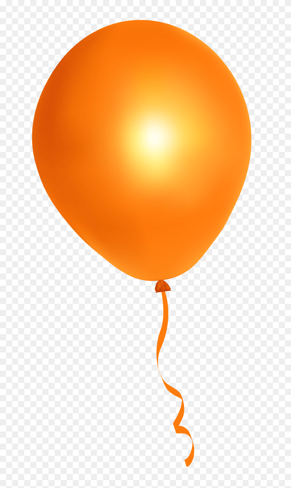 Balloon Orange Clip Art Bales Free Png