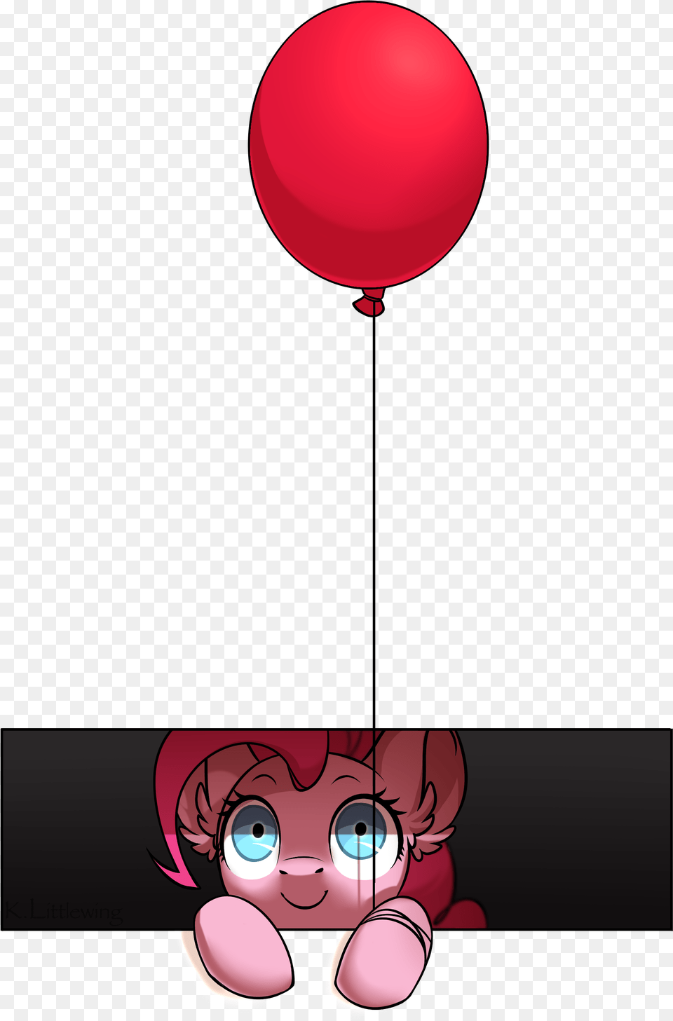 Balloon Pennywise Frames Illustrations Hd Transparent Balloon Red Creepy, Person, Face, Head, Baby Png Image