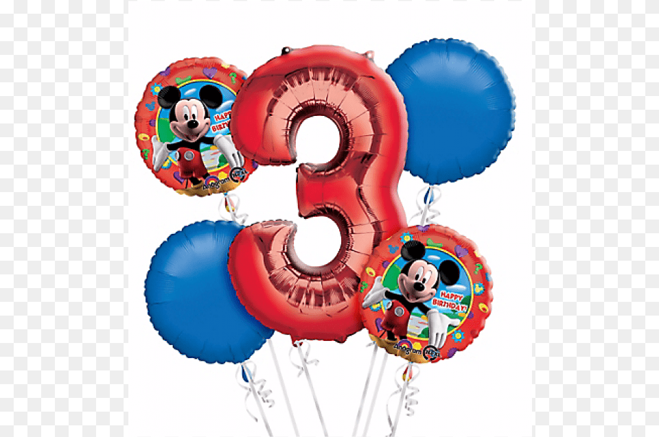 Balloon Svg Mickey Mickey Mouse Birthday Balloons, Number, Symbol, Text Free Transparent Png