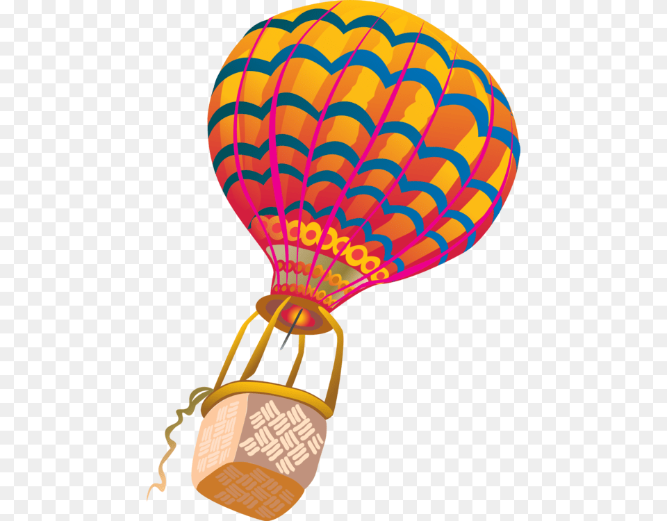 Balloonlinehot Air Ballooning Animasi Balon Udara, Aircraft, Hot Air Balloon, Transportation, Vehicle Png