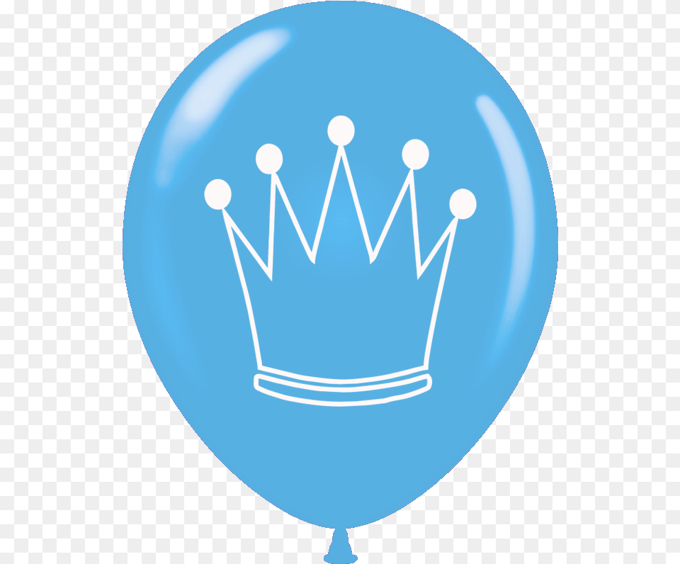 Balloons 12 Inch Prince Crown 50 Pcs Balloon Png Image