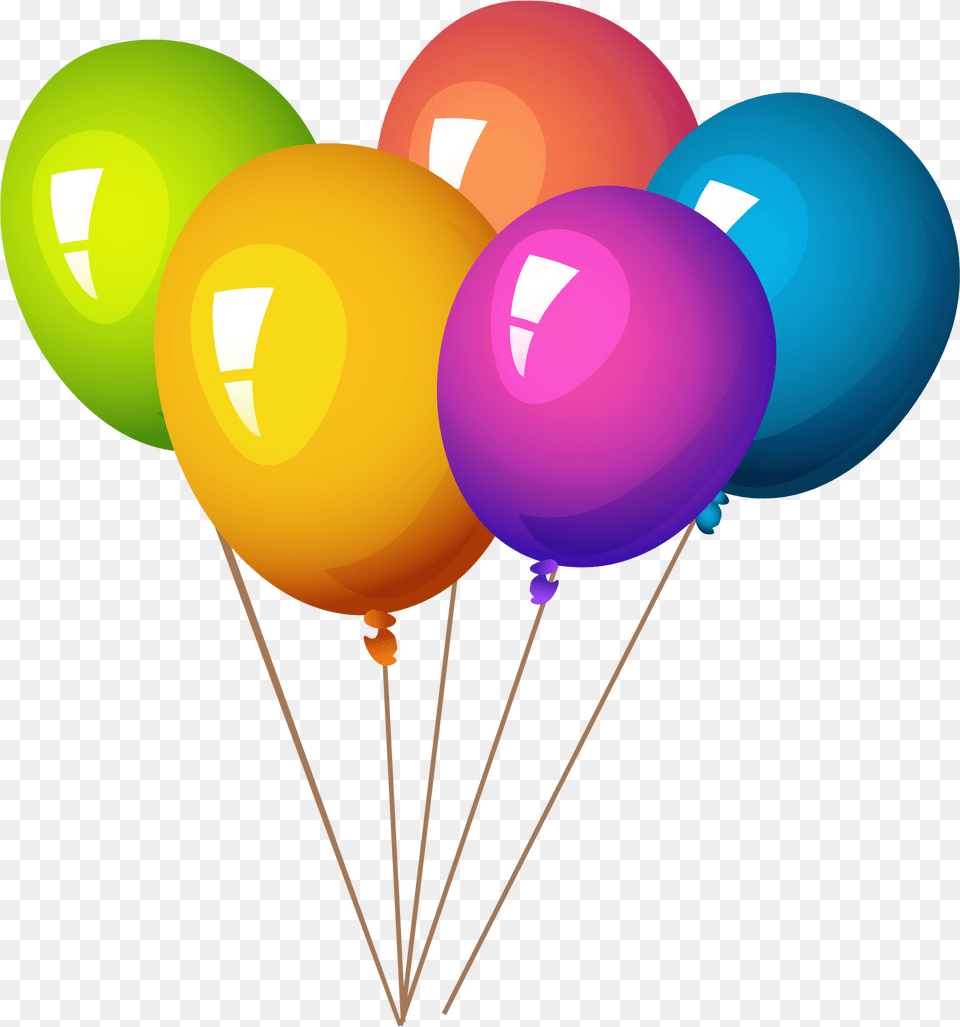 Balloons And Party Poppers, Balloon Png Image