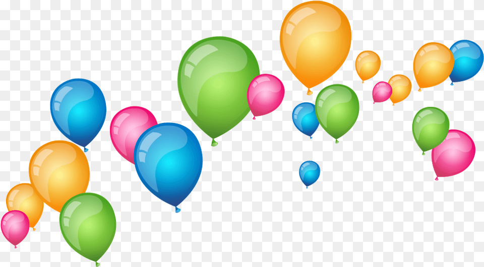 Balloons Background Image Transparent Birthday Design, Balloon Free Png Download