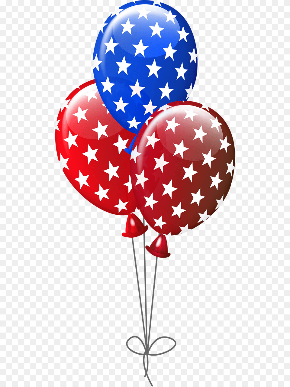 Balloons Blue Balloons Streamers Photo Red White And Blue Balloons Clipart, Balloon, Flag Free Png
