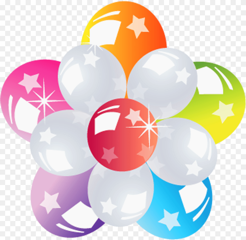 Balloons Bunch Transparent Picture Flower Balloon Clipart Free Png