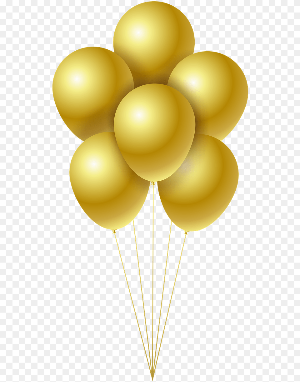 Balloons Carnival Event Gold Balloons Transparent, Balloon Free Png