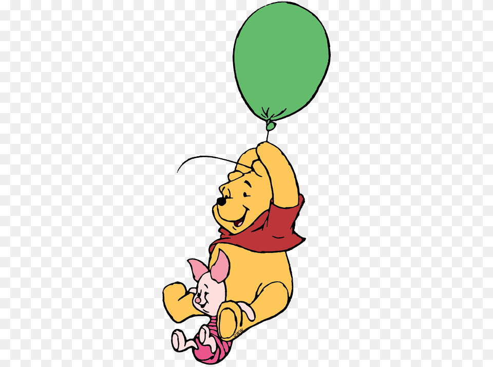 Balloons Clipart Winnie The Pooh, Balloon, Cartoon, Face, Head Free Png Download