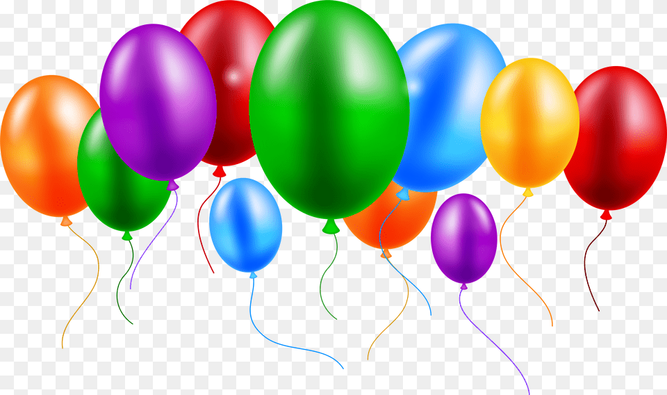 Balloons Colorful Clip Art Free Png Download