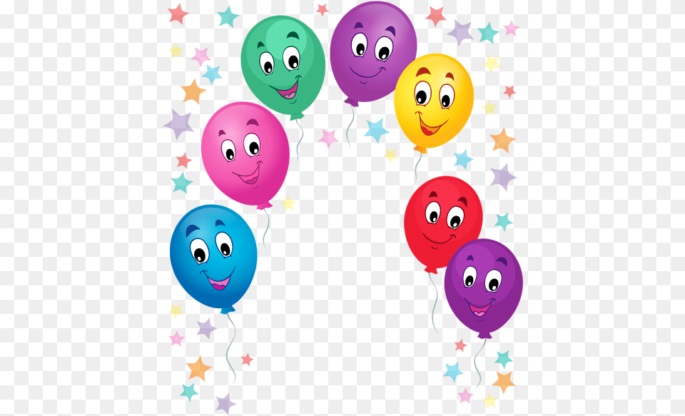 Balloons Decoration Clipart Picture Fot Keretek Buon Compleanno Nicol, Purple, Balloon, Face, Head Png Image