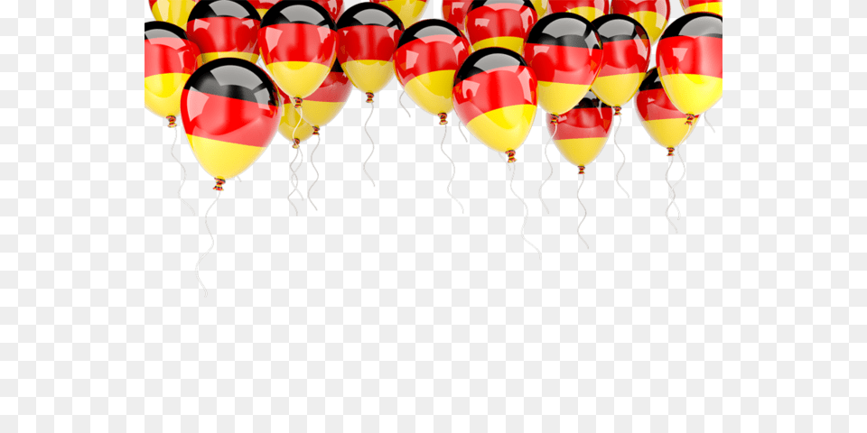 Balloons Frame Illustration Of Flag Of Germany, Balloon Free Transparent Png