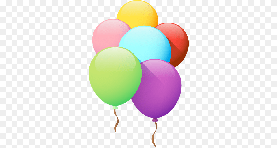Balloons Free Birthday And Party Icons Illustration, Balloon Png