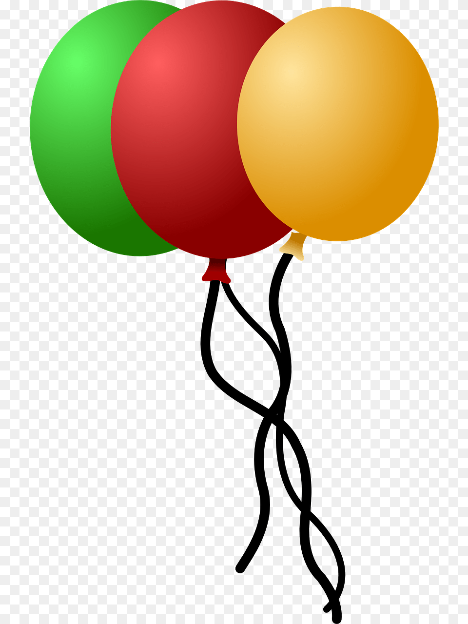 Balloons Green Yellow Red, Balloon Png Image