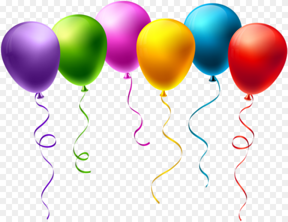 Balloons In A Line, Balloon Png