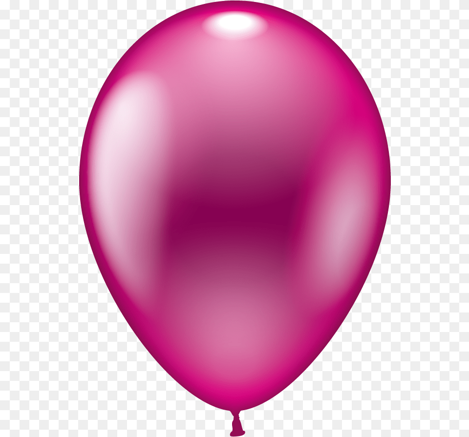 Balloons Metallic Pink 11 Latex Balloons Pink, Balloon Free Transparent Png