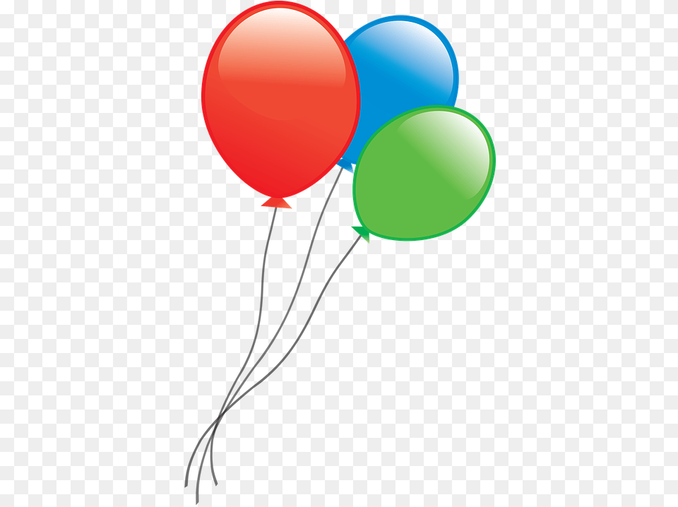 Balloons On A String, Balloon Free Transparent Png