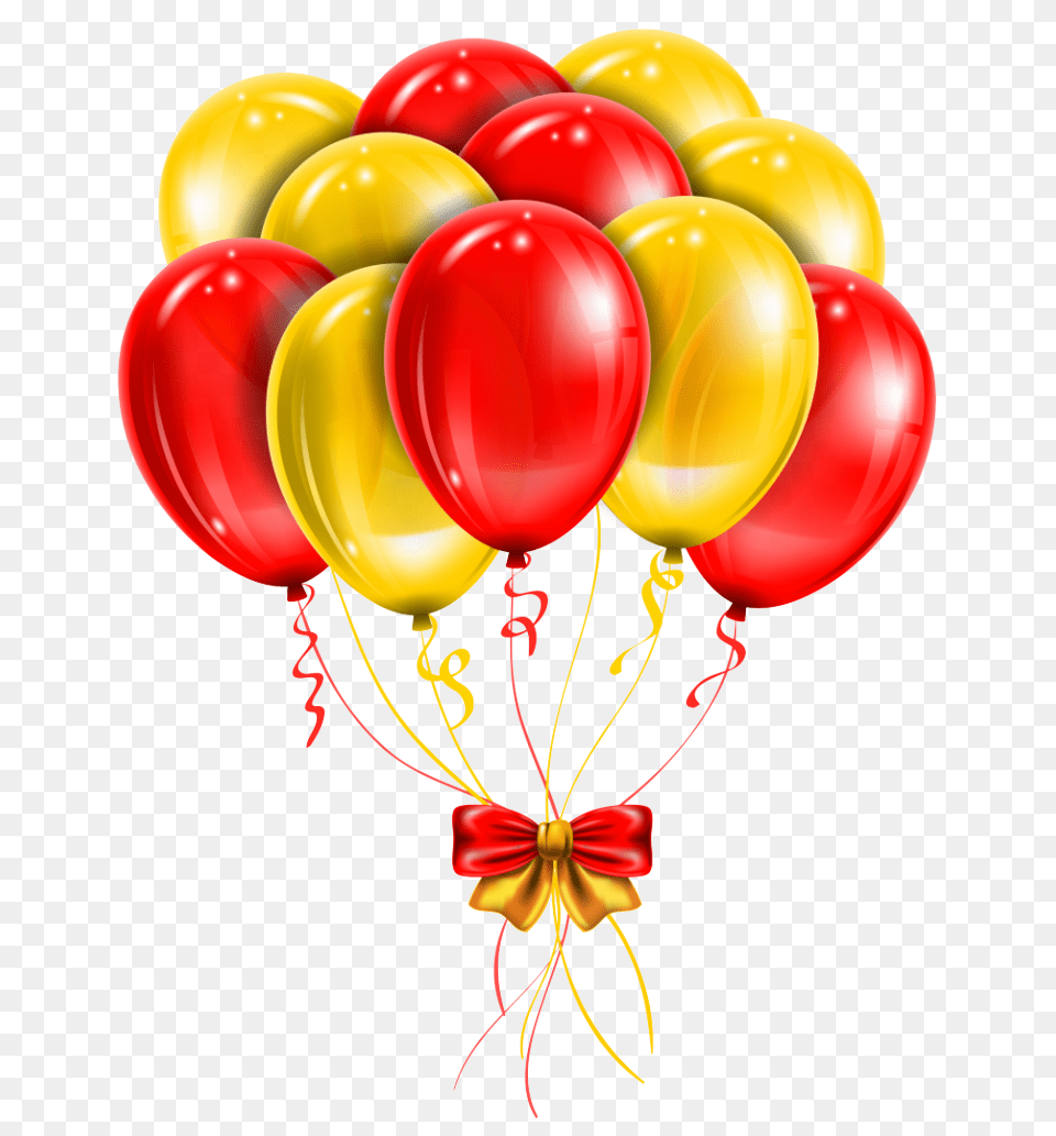 Balloons Transparent Background Red Amp Yellow Balloons, Balloon Free Png Download