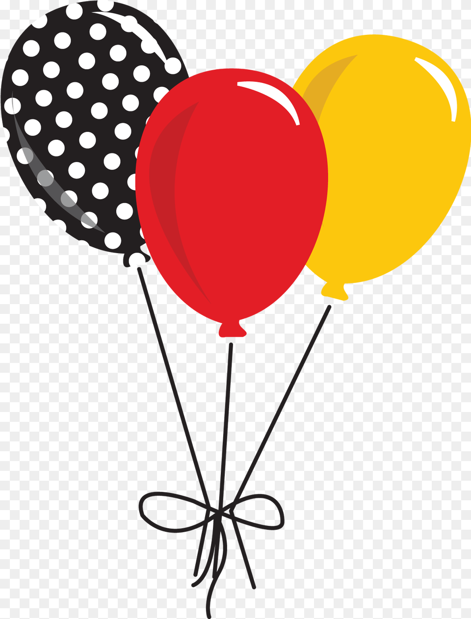 Balloons Mickey Mouse Baloes Minnie Vermelha, Balloon Free Transparent Png