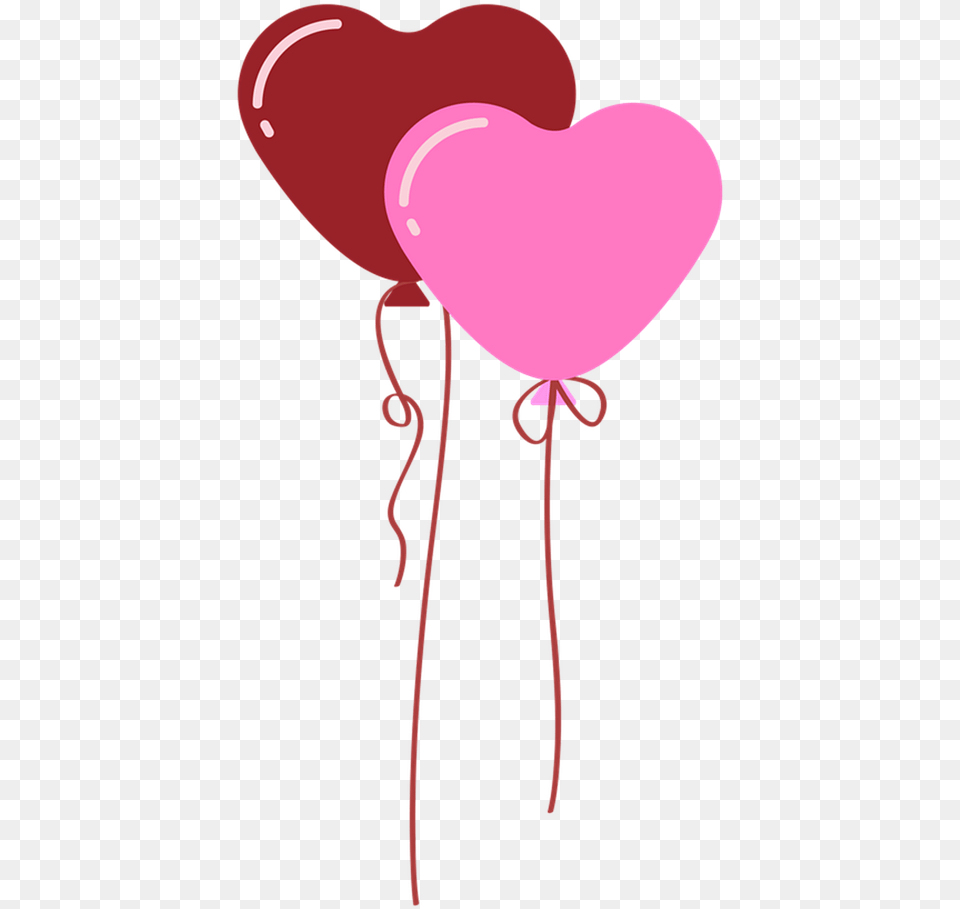 Balloons Valentine Heart Transparent Love Design Bales De, Balloon Free Png Download