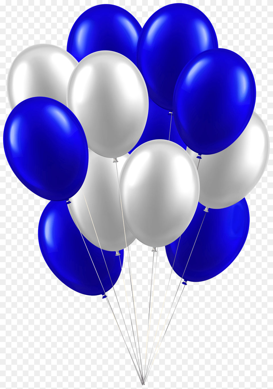 Balloons White Blue Clip Art Free Transparent Png