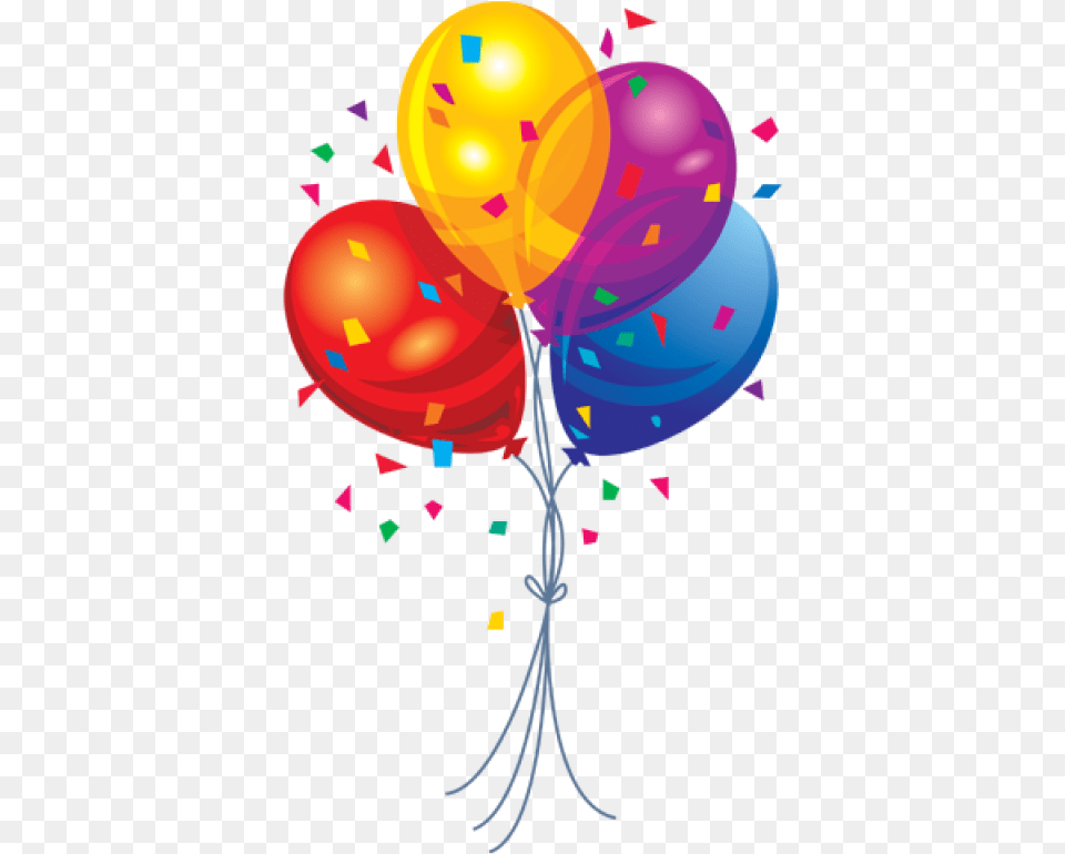 Balloons With Confetti Image Balloon Free Png