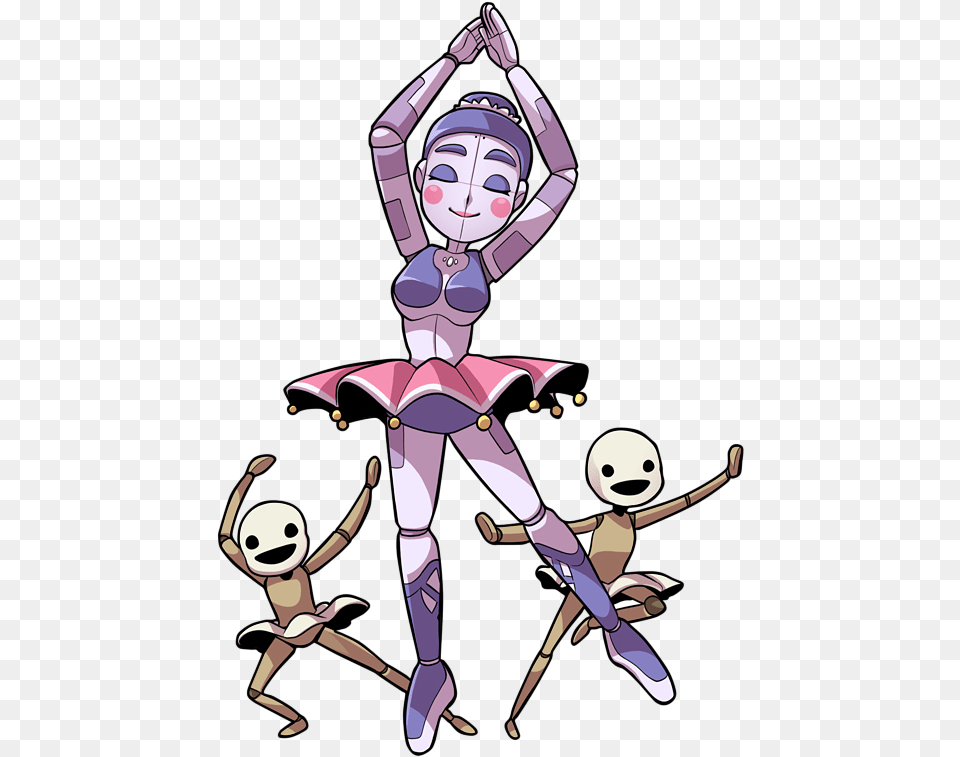 Ballora Full Body Endoskeleton By Ksagamerx Fnaf Sister Location The Living Tombstone, Person, Leisure Activities, Dancing, Book Free Png Download
