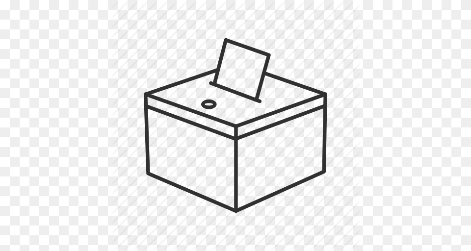 Ballot Ballot Box Box Dropbox Files Paper Suggestion Box Icon, Gate, Furniture, Basket Free Transparent Png