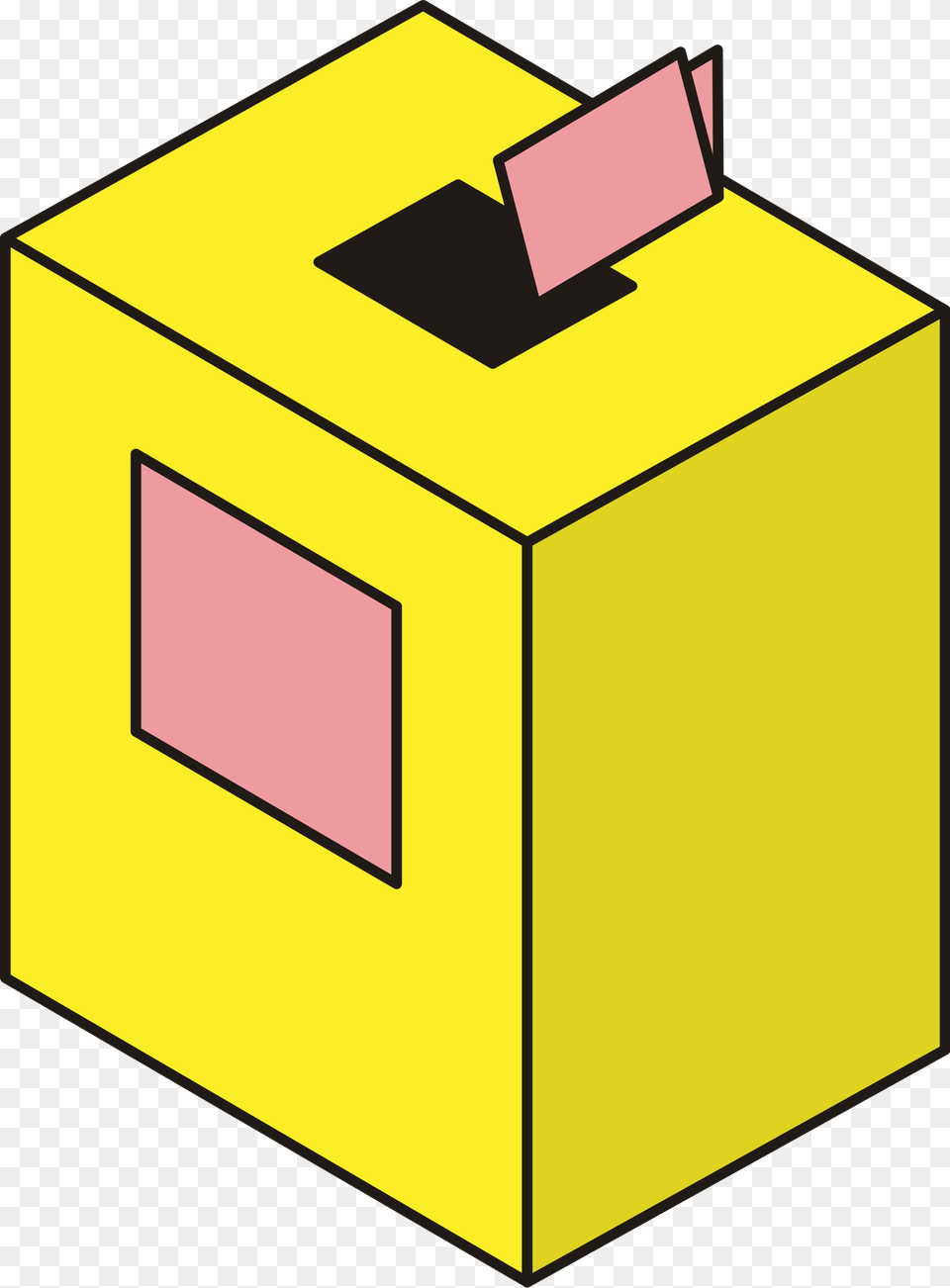 Ballot Box Urna Svg, Cardboard, Carton Free Png