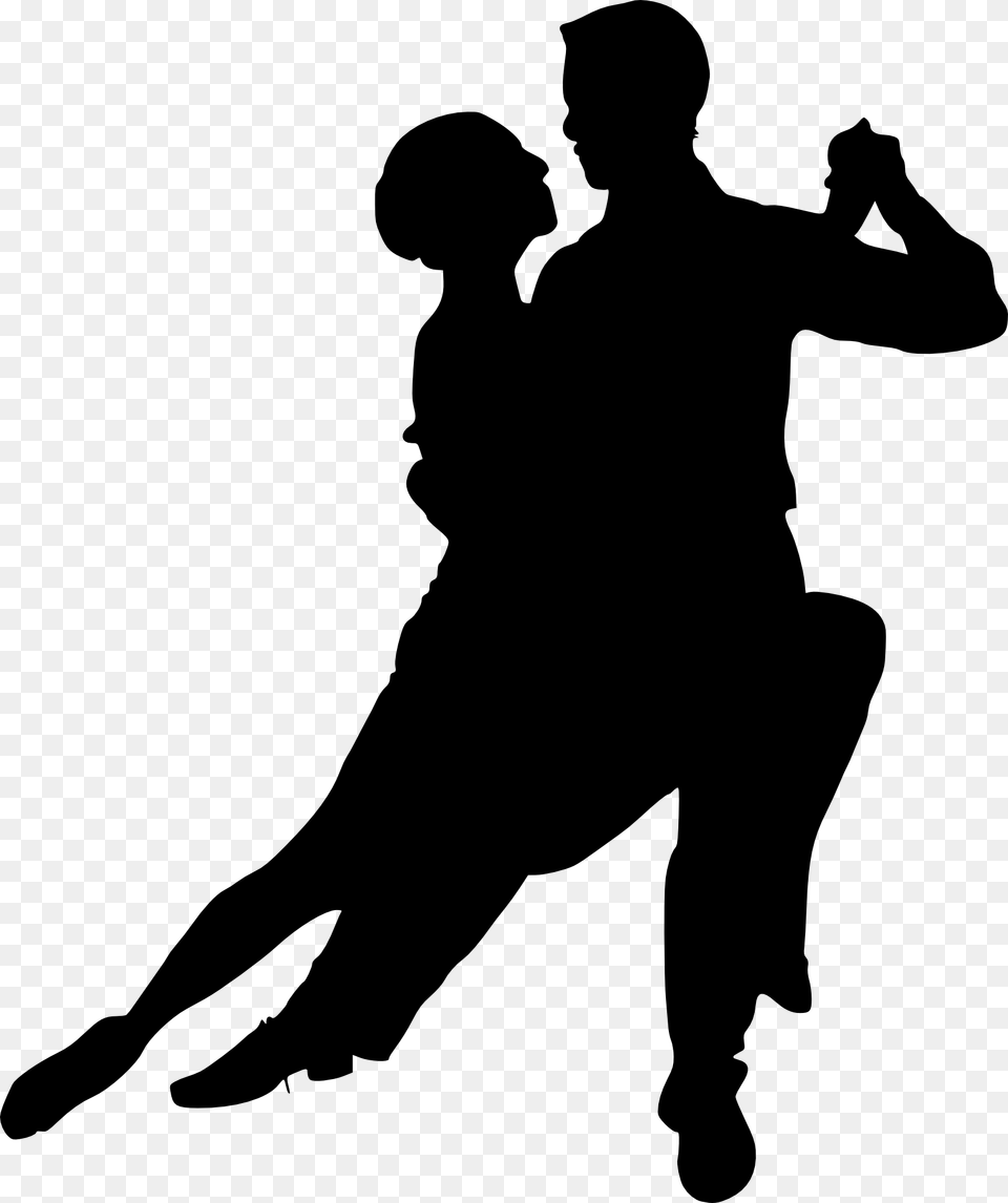 Ballroom Dance Silhouette Latin Dance Salsa Couple Dancing Silhouette, Leisure Activities, Person, Man, Male Png Image