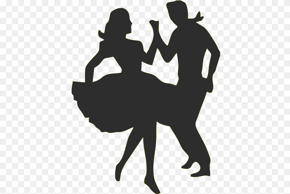 Ballroom Dance Swing Social Dance Country Western Dance Silhouette Square Dance, Dancing, Leisure Activities, Person, Ballerina Png Image