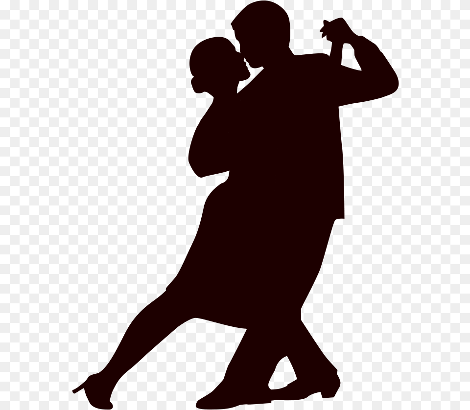 Ballroom Dance Tango Waltz Clip Art Dancing Man And Woman Silhouette, Dance Pose, Leisure Activities, Person Free Transparent Png