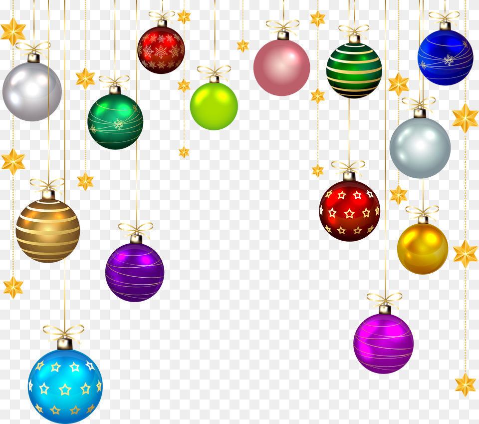 Balls Christmas Ornaments Clip Art Transparent Png