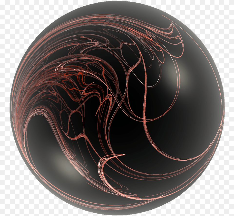 Ballsphereglobeblack Redround3dshapefree Sphere, Pattern, Accessories Png Image