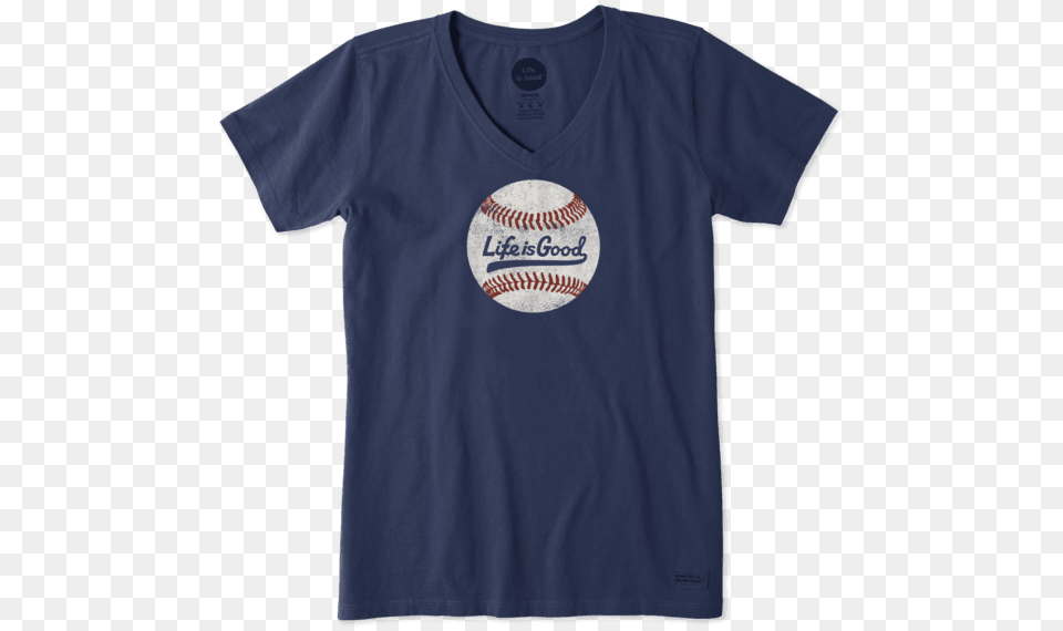 Ballyard Baseball Crusher Life Is Good Cat Shirt, Clothing, T-shirt, People, Person Free Png Download