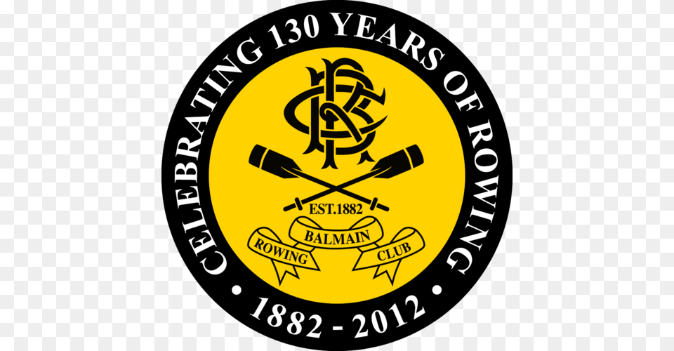 Balmain Rowing Club Logo, Emblem, Symbol, Badge Png