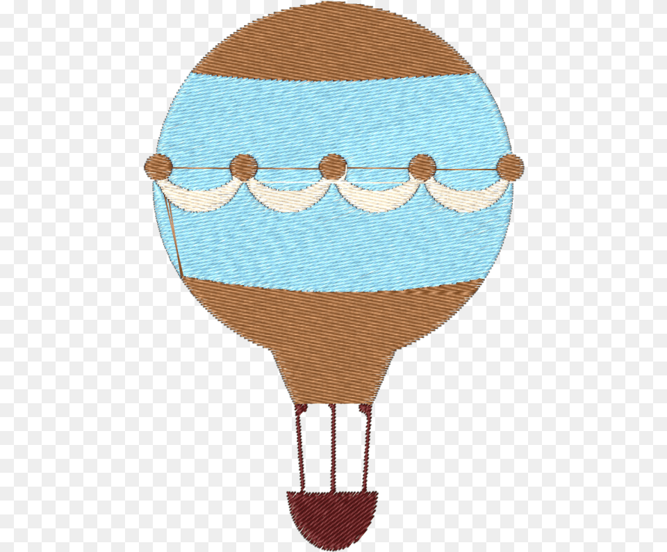 Balo Azul E Marrom, Aircraft, Hot Air Balloon, Transportation, Vehicle Free Png Download