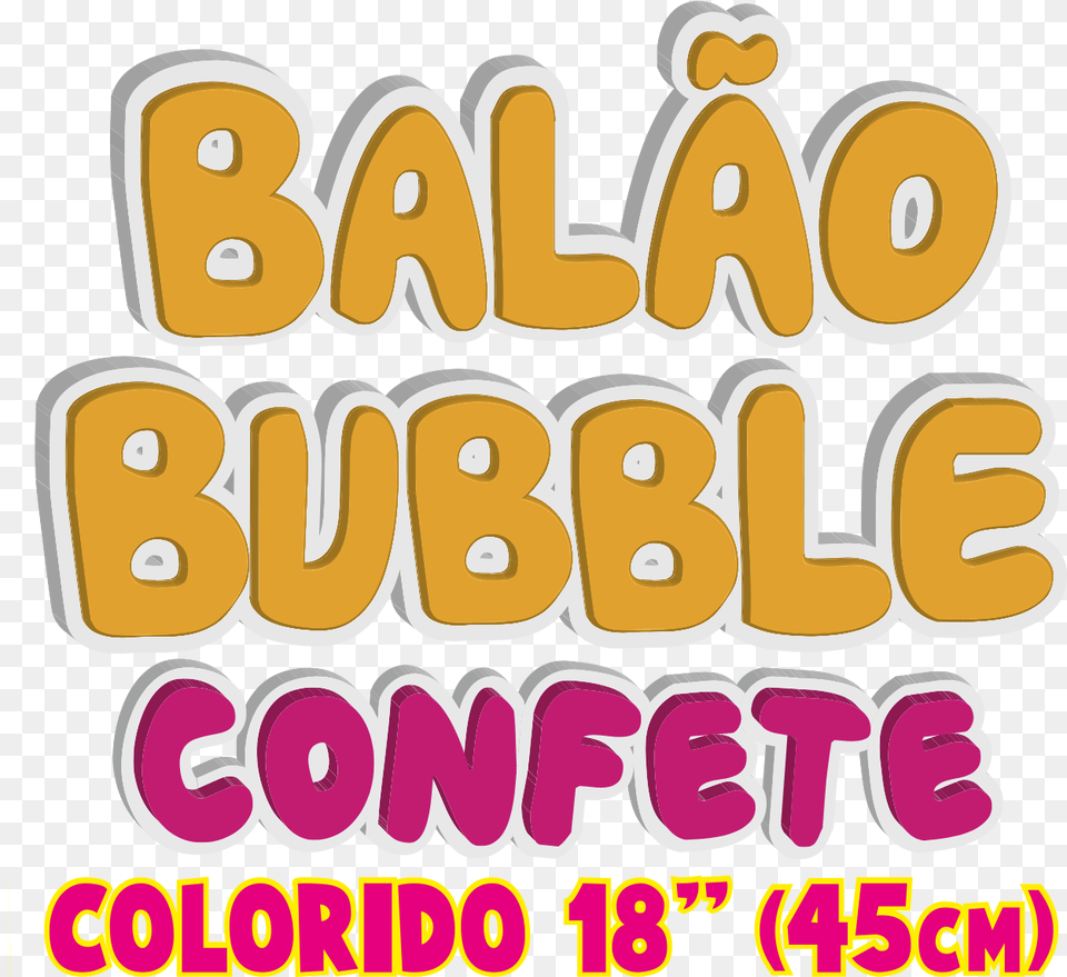Balo Bubble Com Confete Colorido, Text, Dynamite, Weapon, Number Png Image