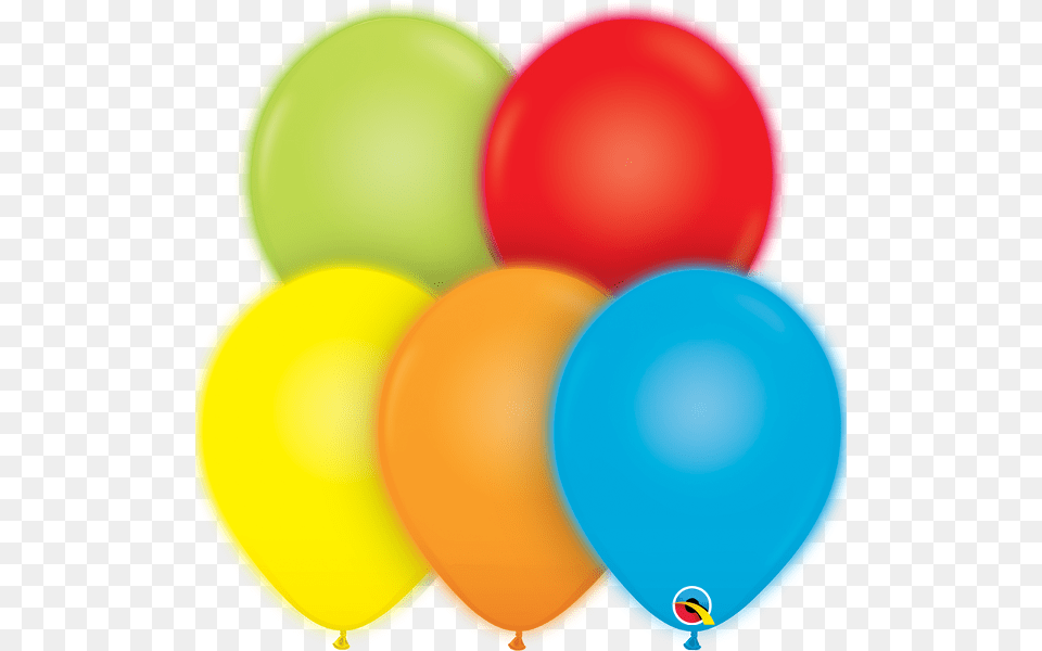 Balo Com Led Q Lite Balloons Pacote Com 5 Unid, Balloon Png