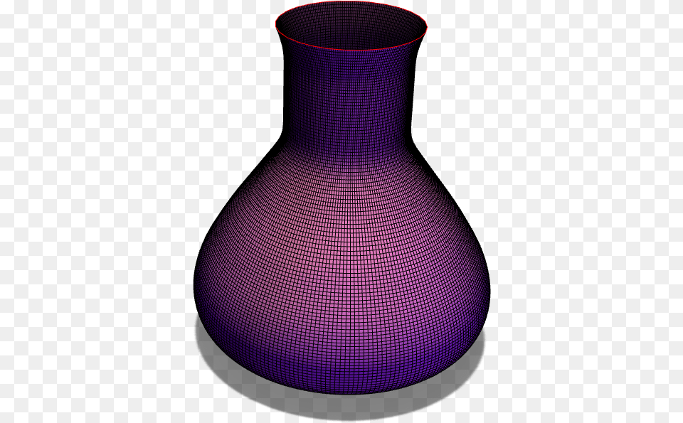 Balo De Erlenmeyer Vase, Jar, Pottery, Lamp, Lampshade Free Png Download