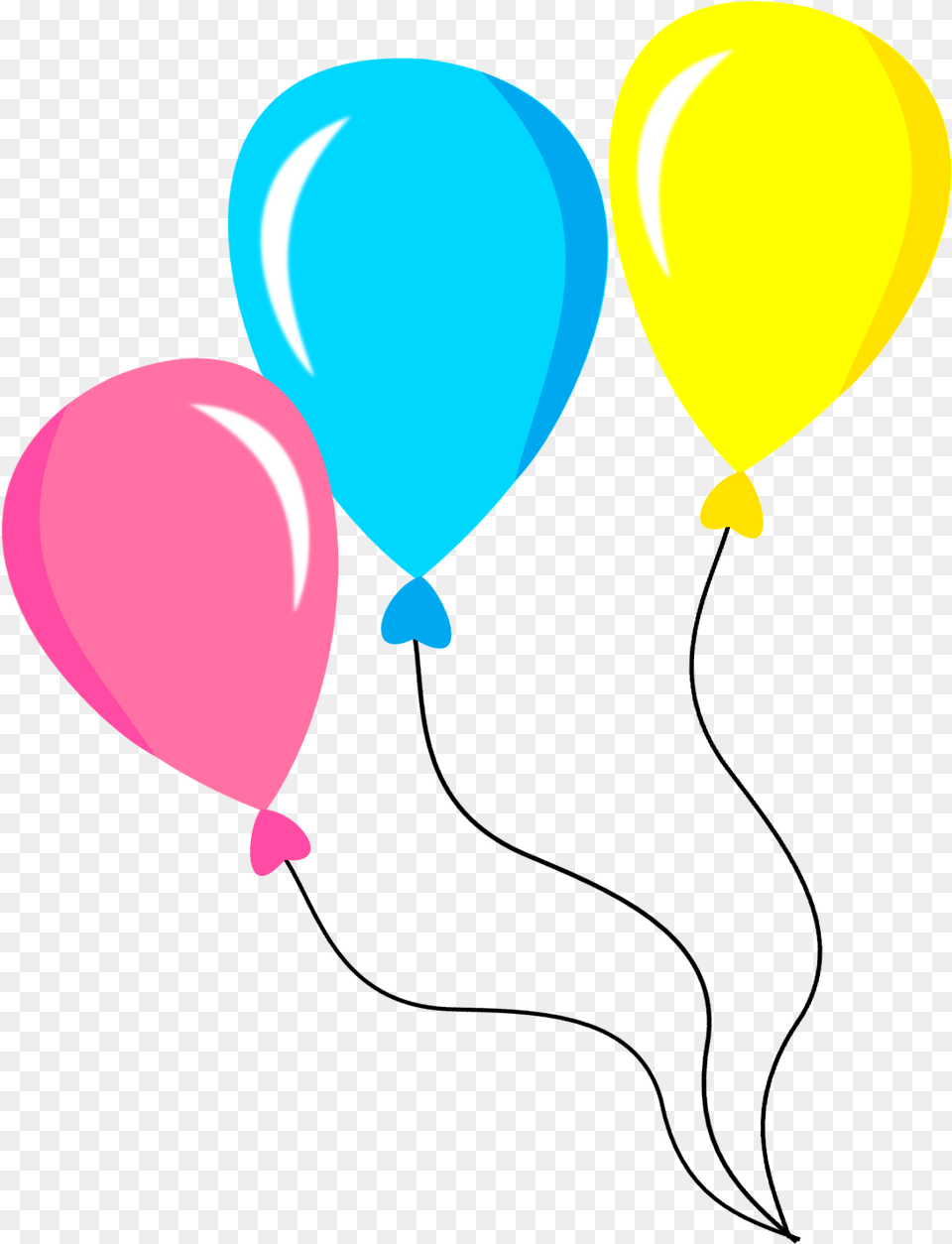 Balo De Festa Em Desenho, Balloon Free Transparent Png