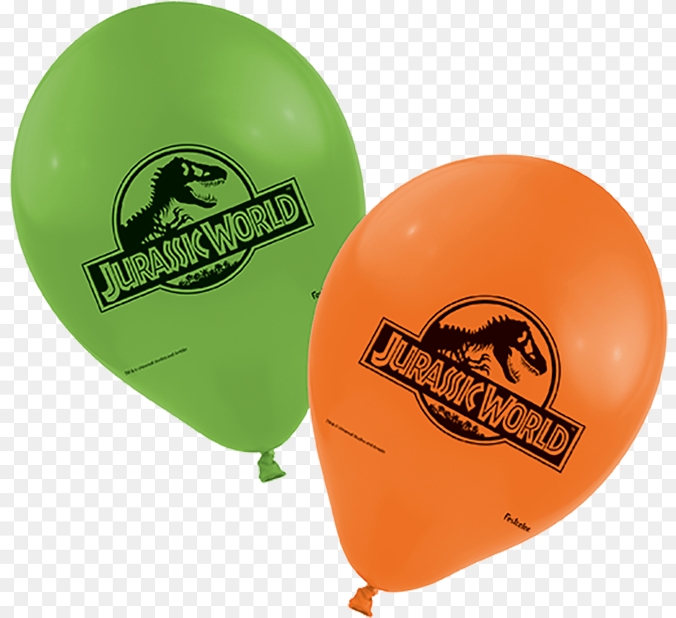 Balo De Ltex Jurassic Park World Dinossauros Jurassic Park, Balloon, Clothing, Hat Png Image