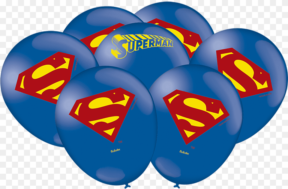 Balo Superman Festcolor Youth Superman Classic Logo, Balloon Png