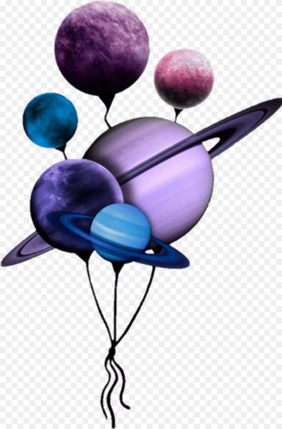 Baloes Planetas Planets Balloon Clipart, Astronomy, Outer Space, Planet, Moon Free Transparent Png