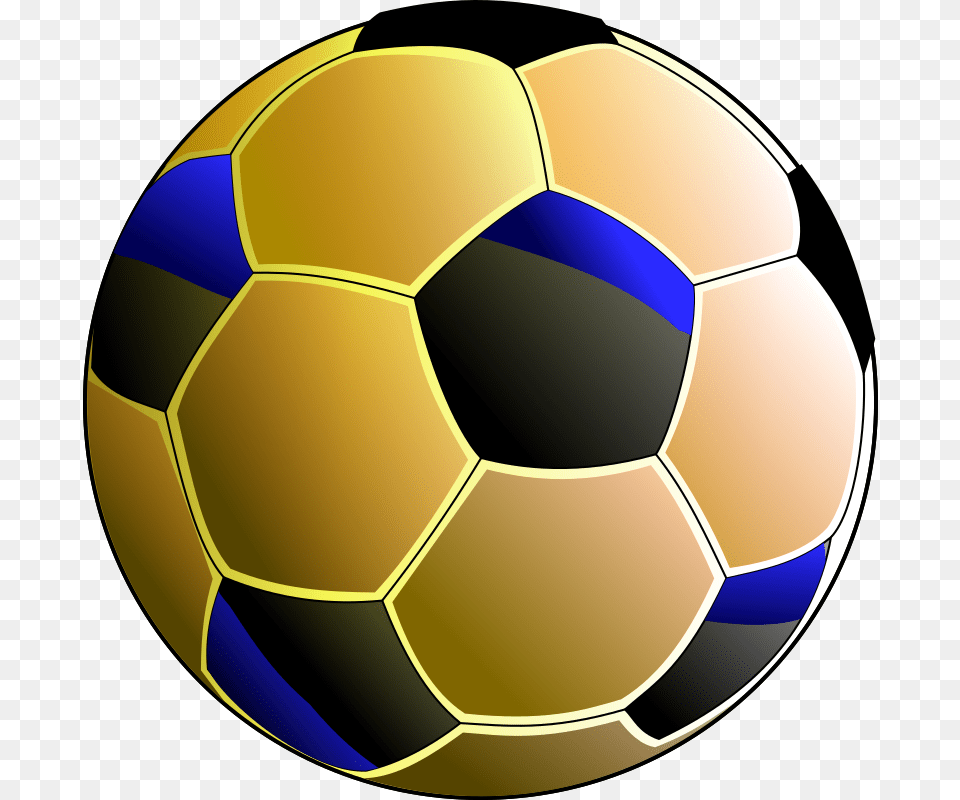 Balon De Futbol Azul, Ball, Football, Soccer, Soccer Ball Free Png