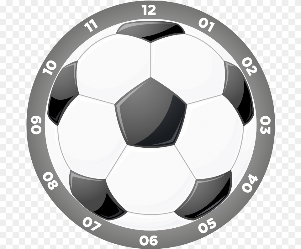 Balon De Futbol Reloj, Ball, Football, Soccer, Soccer Ball Png