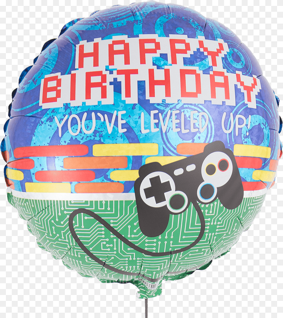Balony 18super Wings Balloon Birthday Party Foil Happy Birthday Video Game Png
