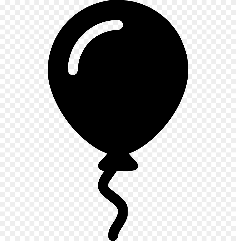 Baloon, Balloon, Silhouette, Stencil Free Png