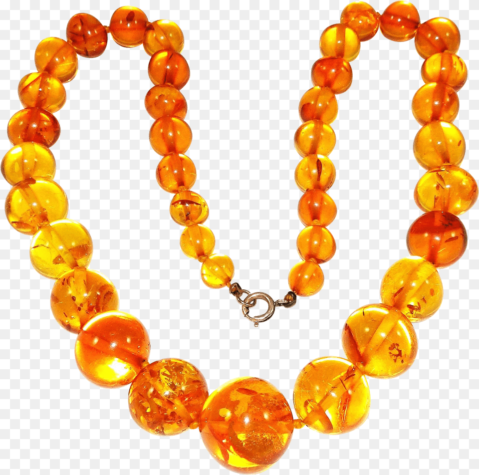 Baltic Amber Necklace Honey Yellow Amber, Accessories, Bead, Bead Necklace, Jewelry Free Png