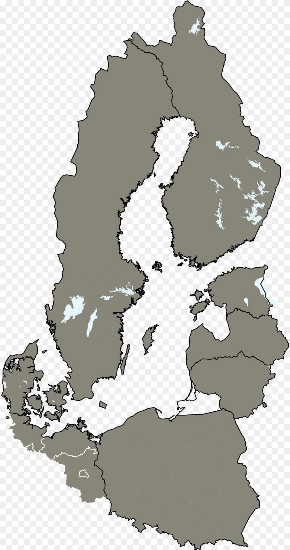 Baltic Sea Region Unitary State In Europe, Plot, Chart, Map, Person Png