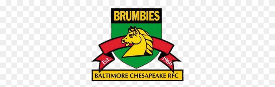 Baltimore Chesapeake Brumbies Rugby Logo, Bulldozer, Machine Png Image