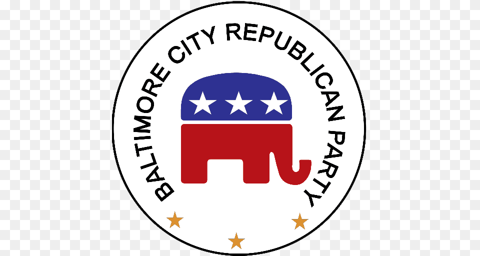 Baltimore City Gop, Logo, Badge, Symbol, Emblem Png Image